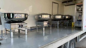 Sultangazi Belediyesinden deprem bölgesine mobil aşevi