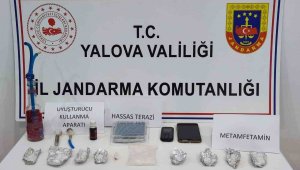 Takside 55 gram uyuşturucuyla yakalandı