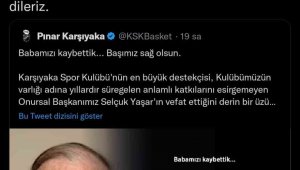 TBF'den Selçuk Yaşar için taziye mesajı