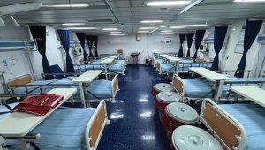 TCG Sancaktar ve Bayraktar'da her türlü sağlık hizmeti sağlanıyor