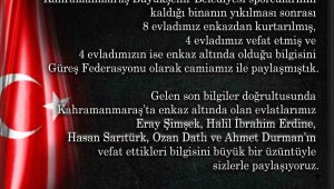 TGF, 5 güreşçinin vefat ettiğini açıkladı