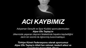 Türkiye Kürek Federasyonu, Alper Efe Taştaş'ın hayatını kaybettiğini duyurdu
