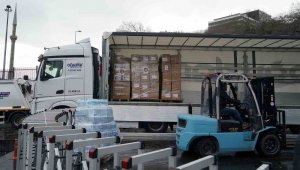 Vodafone Park'ta depremzedeler için yardım çalışmaları devam ediyor