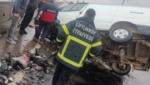 Yalova'da trafik kazası: 1 yaralı