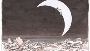 Yunan gazetesinden deprem karikatürü