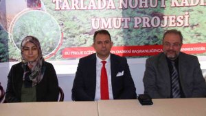 Elazığ'da 'Tarlada nohut kadına umut' projesi gerçekleştirildi