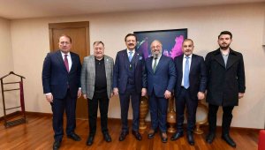 ETSO Başkanı Alan, TOBB Başkanı Hisarcıklıoğlu ile bir araya geldi