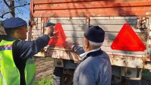 Elazığ'da 'Reflektör Tak Görünür Ol' kampanyası
