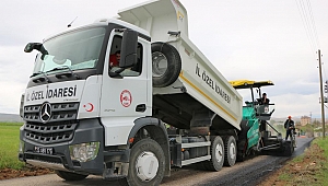 İL ÖZEL İDARESİ ASFALTLAMA ÇALIŞMALARINI BAŞLATTI