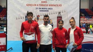Elazığlı boksörlerden 3 bronz