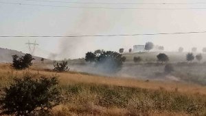 Elazığ'da ot yangını