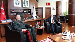 Azerbaycan Genel kurmay başkanı Şuay Alpayı ziyaret etti.  