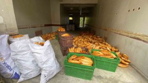 Yüzlerce ekmek kullanılmayan binaya atılmıştı, ekipler inceleme başlattı