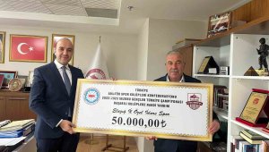 Elazığ İl Özel İdaresi Spor Kulübü ödüllendirildi