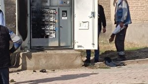 Elektrik trafosundan çıkan duman korkuttu