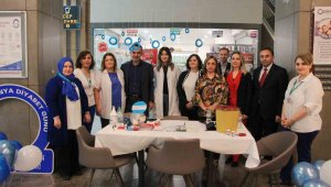 Fethi Sekin Şehir Hastanesi'nde 'Dünya Diyabet Günü' etkinliği