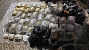 Elazığ'da 'Alex' sayesinde 45 kilo uyuşturucu ele geçirildi