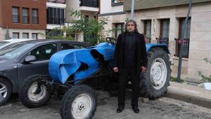 TOGG'dan esinlenen sanayi ustaları güneş enerjili traktör yaptı