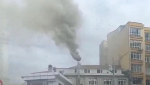 Elazığ'da baca yangını korkuttu