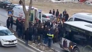 Otobüsün çarptığı çocuk ağır yaralandı
