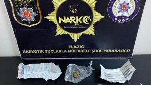 Elazığ'da uyuşturucu operasyonu: 2 tutuklama