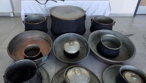 Elazığ'da 7 eve giren hırsız, çaldığı eşyalarla birlikte yakalandı