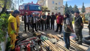 Elazığ'da orman yangınları ile mücadele eğitimleri sürüyor