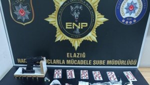 Elazığ'da polis ekipleri uyuşturucuya geçit vermiyor