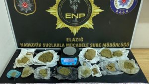 Elazığ'da uyuşturucu operasyonu: 3 şüpheli yakalandı