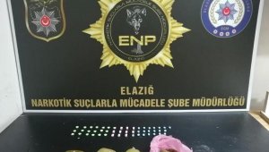 Elazığ'da uyuşturucu taciri tutuklandı