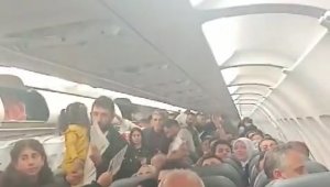 Türk Hava Yollarının uçağında saatlerce beklediler