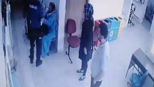 Hasta yakını, istediği ilacı yazmayan doktoru darp etti