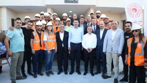 Bakan Kurum, TOKİ konutlarını inceledi