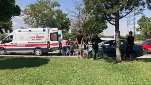 Otomobilin çarptığı yaya ağır yaralandı