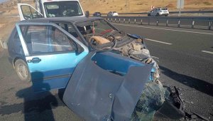 Elazığ'da trafik kazası: 2 yaralı