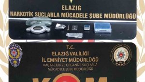 Elazığ'da uyuşturucuyla mücadele: 4 tutuklama