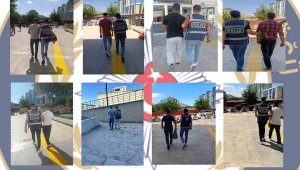 Elazığ'da kesinleşmiş hapis cezası bulunan 99 şüpheli tutuklandı