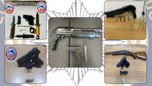 Elazığ'da ruhsatsız silah taşıyan 13 kişi yakalandı