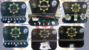 Elazığ'da uyuşturucuyla mücadele: 4 tutuklama