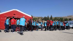 UMKE'den deprem bölgesinde 'afet hazırlık' tatbikatı