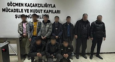 Elazığ'da 3 göçmen kaçakçısı ve 16 yabancı uyruklu şahıs gözaltına alındı