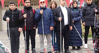 Elazığ'da " Beyaz Baston Dünya Görme Engelli Haftası" etkinliği
