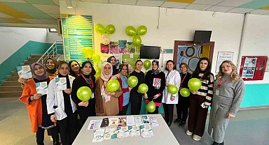 Elazığ'da vatandaşlar serviks kanseri hakkında bilgilendirildi