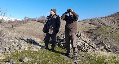 Elazığ'da yasa dışı avcılık yapan 3 kişiye idari işlem uygulandı