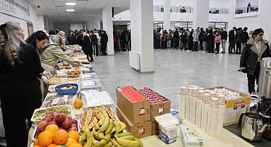 Fırat Üniversitesinden Türkiye'ye örnek etkinlik: Sınav haftasında 50 çeşit lezzet, öğrencilere moral oldu