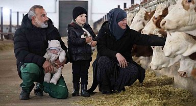 TKDK'dan aldığı destekle ülkesine dönüp çiftlik kurdu, 432 ton süt üretiyor