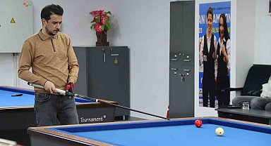 Elazığ'da bilardo turnuvası düzenlendi