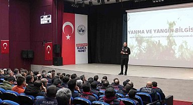 İtfaiye personeline yönelik teorik ve uygulamalı eğitim programı düzenleniyor