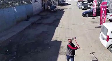 'Dron gören masum işçi' neye uğradığını şaşırdı