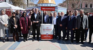 Elazığ'da 'Anayasa Değişsin, Aile Korunsun' kampanyası
